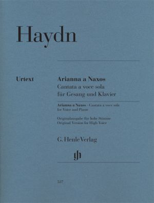Arianna a Naxos Cantata Hob. XXVIb:2 Voice, Piano 