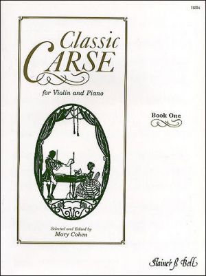 Classic Carse Bk 1 Violin, Piano