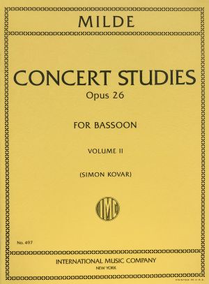 Concert Studies Op 26 Vol 2 Bassoon