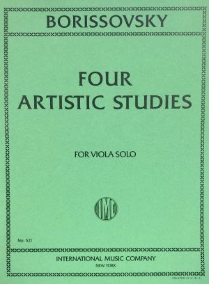Four Artistic Studies Viola