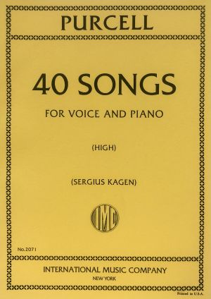 40 Songs High Voice, Piano