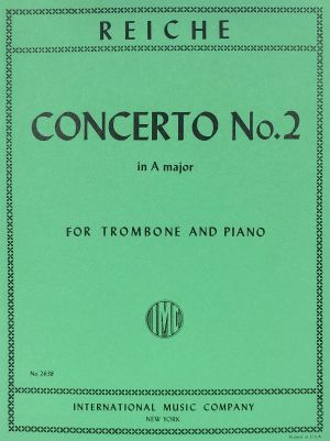 Concerto No 2 A major Trombone, Piano