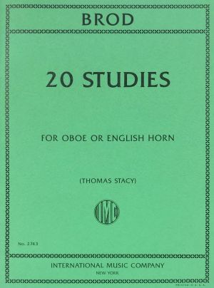 20 Studies Oboe or English Horn