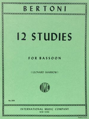 12 Studies Bassoon 