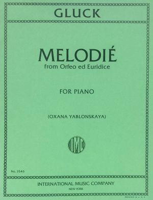 Melodie from Orfeo Ed Euridice Piano