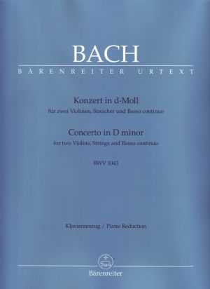 Concerto D minor BWV 1043 2 Violins  