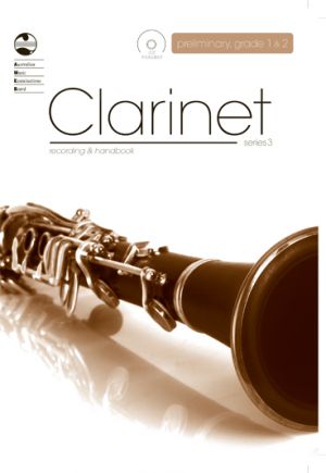 AMEB Clarinet Series 3 Preliminary, Grade 1 & 2 - Recording (CD) & Handbook