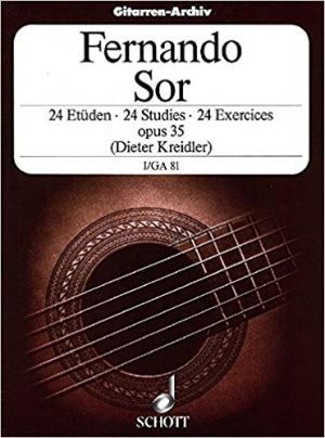 24 Etudes for Guitar, Opus 35 Book 1