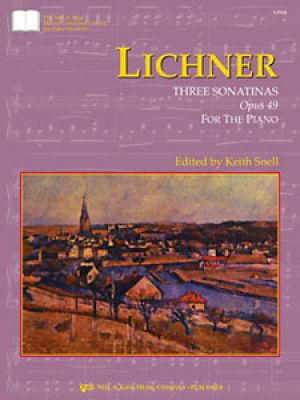 Lichner: Three Sonatinas, Opus 49