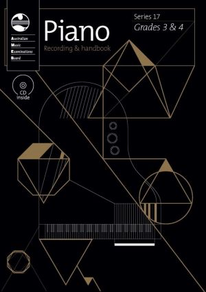 AMEB Piano Series 17 Grade 3 & 4 - Recording (CD) & Handbook
