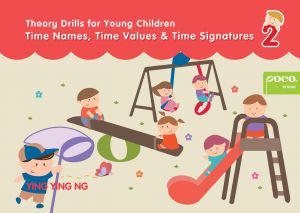Theory Drills for Young Children Bk 2 Time Names, Values, Signatures