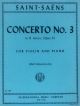 Concerto No 3 B minor Op 61 Violin, Piano