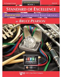 Standard of Excellence (SOE) Enhanced, Book 1 + Audio - Trumpet/Cornet