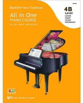Bastien New Traditions All in One Piano Course Level 4B