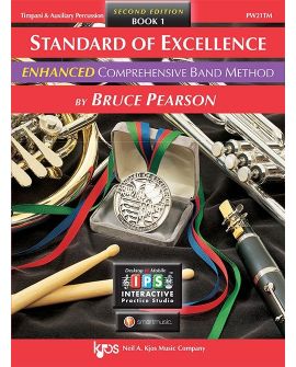 Standard of Excellence (SOE) ENHANCED, Book 1 - Timpani & Auxiliary  Percussion
