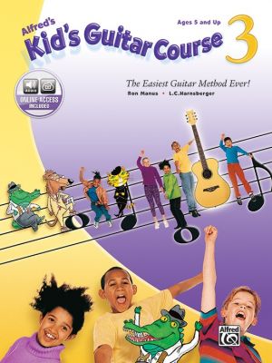 Alfreds Kids Guitar Course 3 Bk & Online Audio