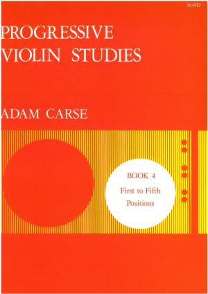 Progressive Violin Studies Bk 4