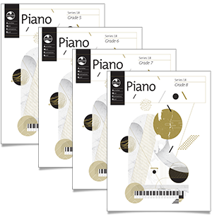 AMEB Piano Series 18 Teacher Pack Level 2 (Grades 5-8)