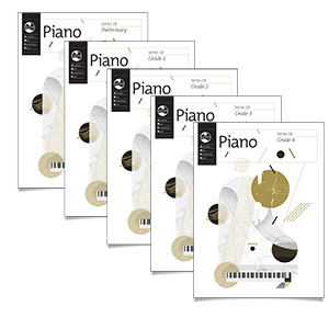 AMEB Piano Series 18 Teacher Pack Level 1 (P-4)