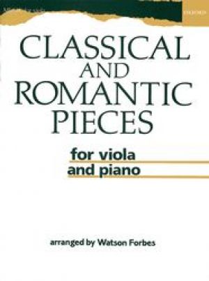 Classical And Romantic Pieces For Viola