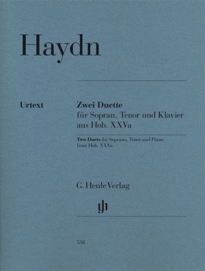 Two Duets Hob. XXVa:1 and 2 Soprano, Tenor, Piano 