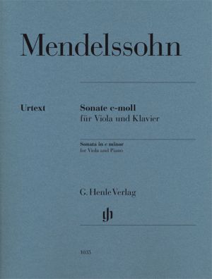 Sonata C minor Viola, Piano