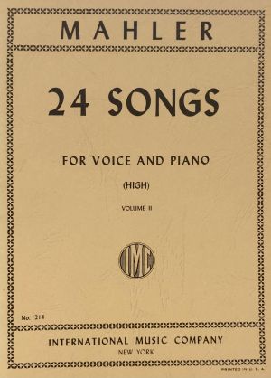 24 Songs High Voice, Piano Vol 2