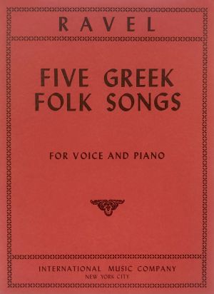 Five Greek Folk Songs Voice, Piano