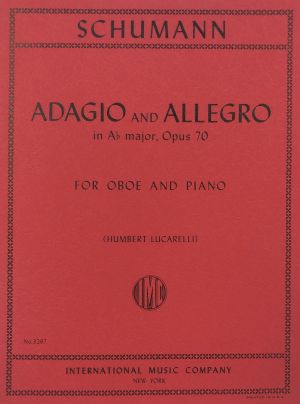 Adagio And Allegro Ab major Op 70 Oboe, Piano