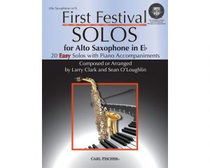 First Festival Solos+cd A/sax