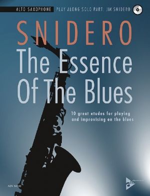 Essence of the Blues - Alto Sax Book & CD