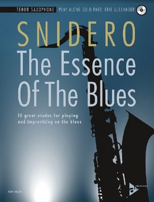 Essence of the Blues - Tenor Sax Book & CD