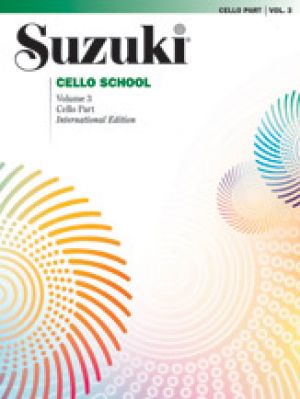 Suzuki Cello School Volume 3 Cello Part International Edition