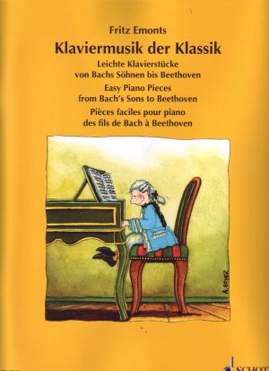 Klaviermusik der Klassik - Easy Piano Pieces from Bach's Sons to Beethoven