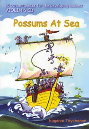 Possums At Sea - Violin Book & CD
