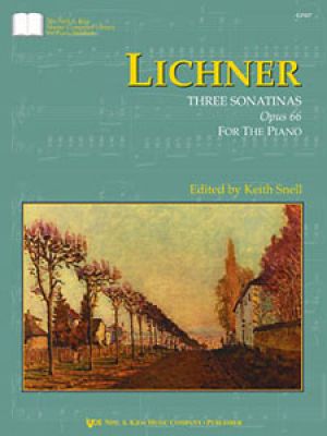 Lichner: Three Sonatinas, Opus 66
