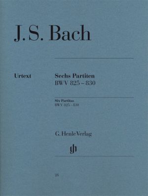 Six Partitas for Piano BWV 825-830