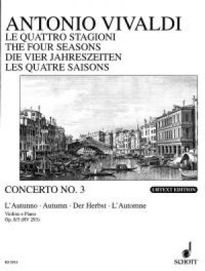 Autumn' from The Four Seasons Concerto in F major - Violin & Piano