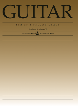 AMEB Classical Guitar Series 1 Grade 2 Book
