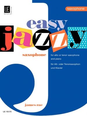 Easy Jazzy Saxophone for Alto or Tenor Sax & Piano