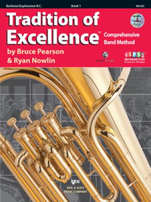 Tradition of Excellence Book 1 - Baritone/Euphonium Bass Clef