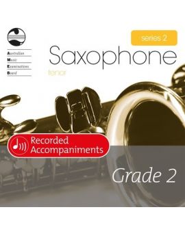 AMEB Tenor Saxophone Series 2 Recorded Accompaniments CD - Grade 2