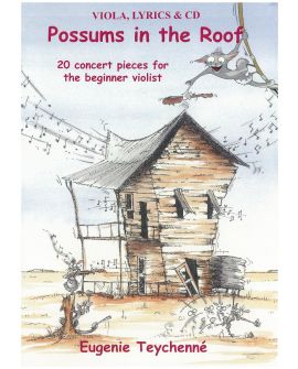 Possums on the Roof - Viola Book & CD