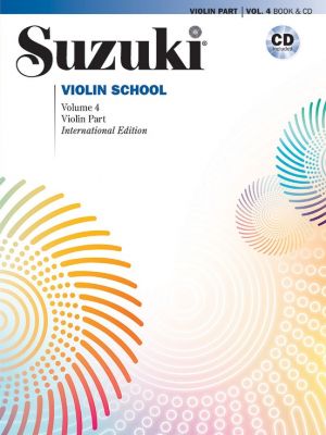 Suzuki Violin School Volume 4 Violin Part Bk & CD