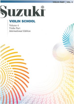 Suzuki Violin School Volume 4 Violin Part International Edition