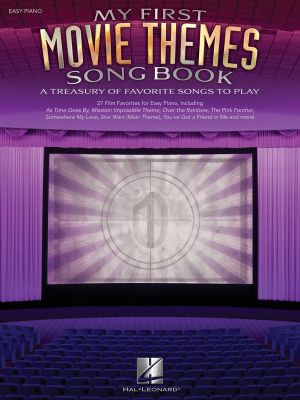 My First Movie Themes Songbook - Piano