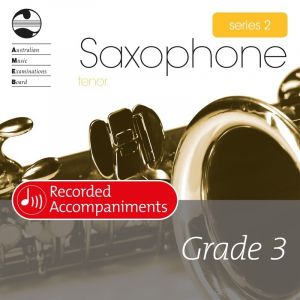 AMEB Tenor Saxophone Series 2 Recorded Accompaniments CD - Grade 3