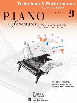 Piano Adventures All In Two Level 2B Technique and Performance