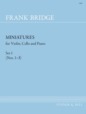 Miniatures for Violin, Cello and Piano Set 1
