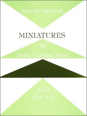 Miniatures for Violin, Cello, Piano Set 2
